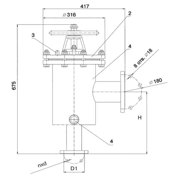 ФИЛЬТР-ОТСЕКАТЕЛЬ ФО-45 ФО-80 filtr fo-50