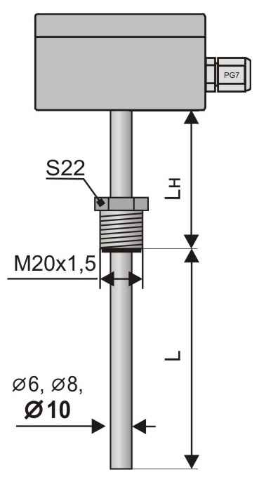 Термопреобразователи датчики температуры погружные ТСМ-012
