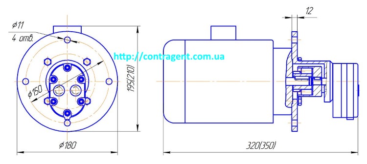 Nasosnye agregaty BVG11-11 BVG11-11A